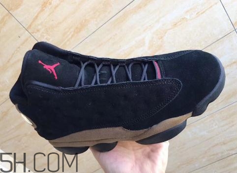 air jordan 13 olive麂皮橄欖配色上腳效果怎么樣？
