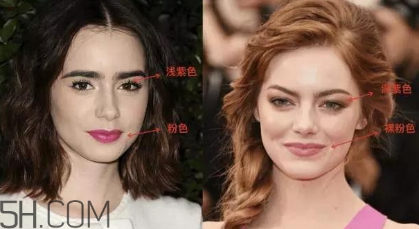 眼影和口紅怎么搭配？眼影和口紅搭配