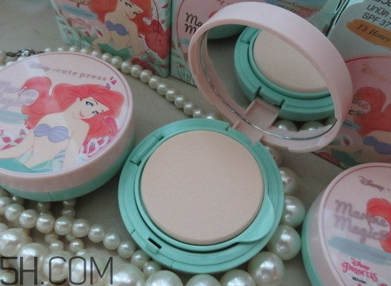 cute press小美人魚氣墊粉餅色號_試色圖 cute press小美人魚氣墊粉餅色號_試色圖