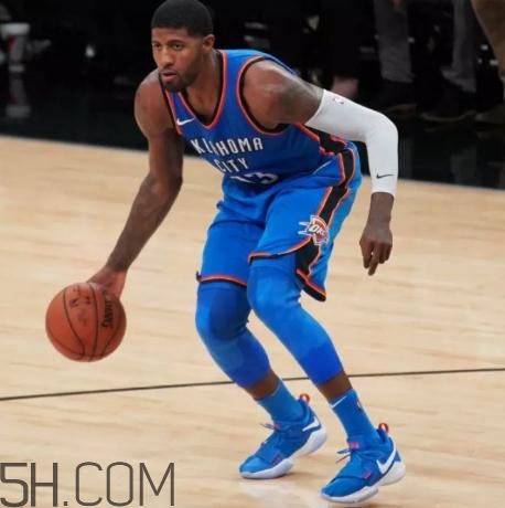 nike pg1 blue suede實物什么樣？
