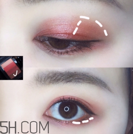 vnk眼影怎么畫(huà)？vnk眼影教程