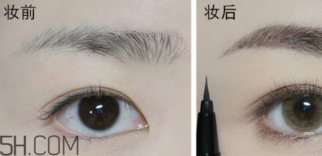 vnk液體眉筆怎么用？vnk水眉筆使用方法