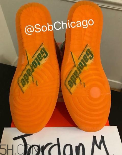 air jordan 1 gatorade佳得樂橙色版發(fā)售時(shí)間_多少錢？