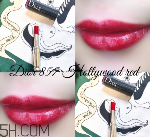 迪奧740和857哪個好看？迪奧740和857試色對比