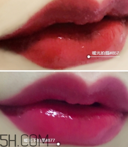 迪奧857和877哪個(gè)好看？迪奧857和877試色對(duì)比