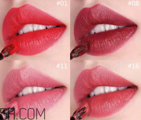 ysl啞光唇釉1號是什么顏色？ysl啞光霧面唇釉哪個(gè)顏色最火？