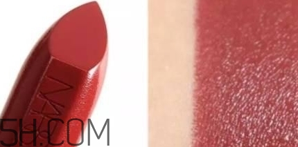nars leslie張國(guó)榮色是什么顏色？nars leslie口紅試色