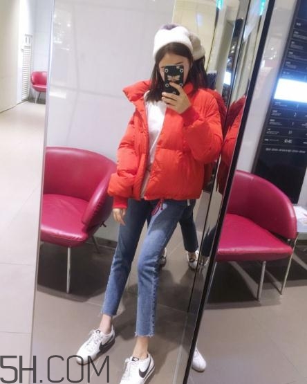 紅色棉襖怎么搭配？紅色棉服搭配圖片