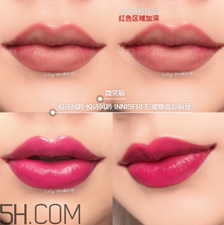 唇型分類圖解 七種流行唇形解析 唇型分類圖解 七種流行唇形解析