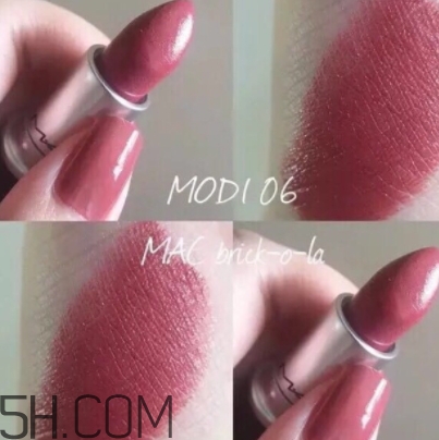 mac mocha和brick哪個好看？mac mocha和brick試色對比