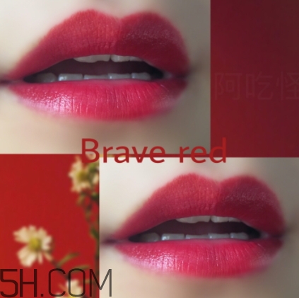 mac brave red是什么紅？mac brave red試色