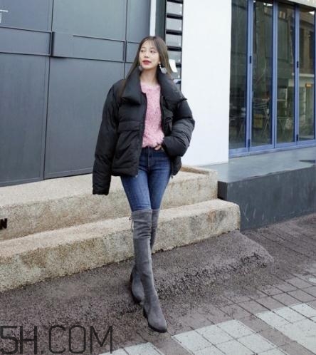 冬天穿牛仔褲配什么鞋子？冬天牛仔褲搭配鞋子圖片