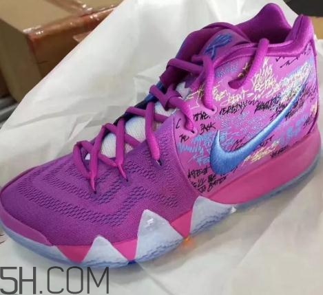 nike kyrie 4 multi color鴛鴦配色實(shí)物諜照什么樣？