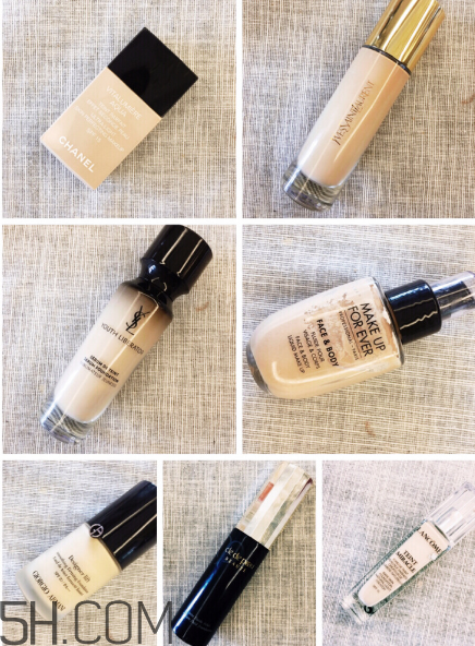 大牌粉底液大合集 各類底妝使用心得 大牌粉底液大合集 各類底妝使用心得