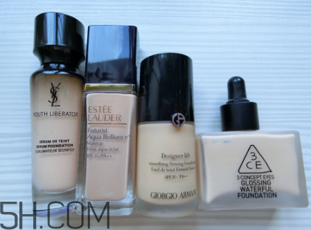 大牌粉底液大合集 各類底妝使用心得 大牌粉底液大合集 各類底妝使用心得