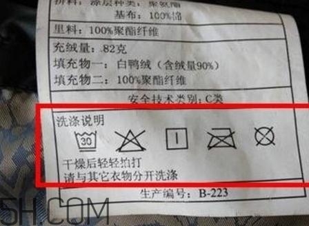 羽絨服標(biāo)簽上的圖什么意思？羽絨服標(biāo)牌怎么看？