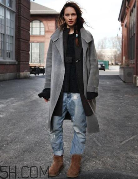 雪地靴搭配什么衣服？雪地靴搭配衣服圖片