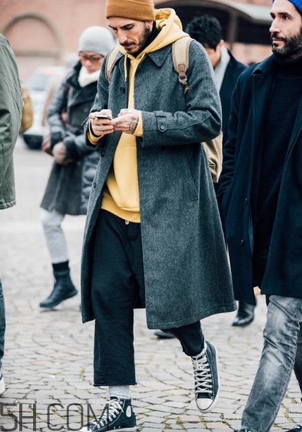 男士九分褲配什么鞋子好看？男士九分褲搭配鞋子圖片