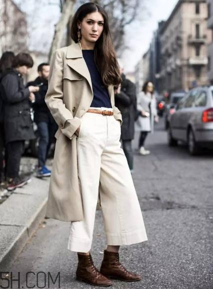 闊腿褲配平底鞋好看嗎？闊腿褲配什么平底鞋？