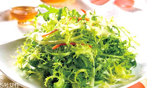 涼拌苦菊怎么做不苦？涼拌苦菊可以減肥排毒