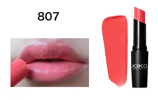 kiko8系列口紅熱門色試色 kiko彩妝明星產品