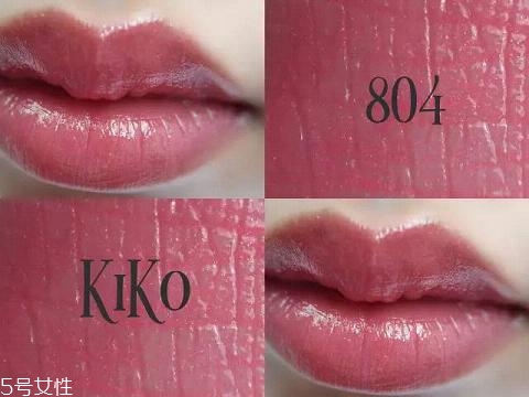kiko8系列口紅熱門色試色 kiko彩妝明星產品