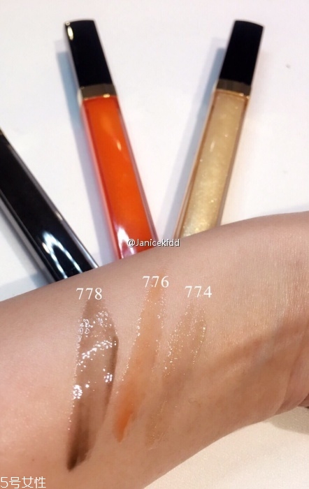 香奈兒可可小姐唇露748什么色？香奈兒水晶糖光透唇釉全試色