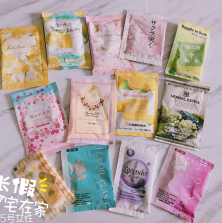 冬季泡澡日本各類入浴劑大全 泡澡也要詩(shī)情畫(huà)意