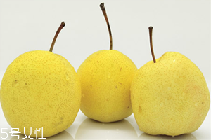 空腹吃梨會拉肚子嗎？梨螃與螃蟹相克
