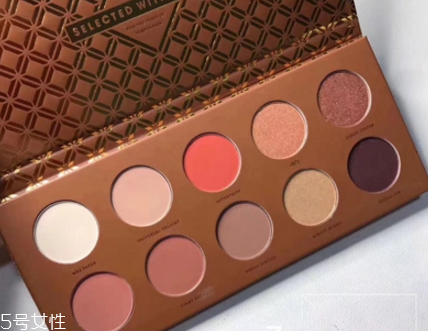 zoeva眼影多少錢？zoeva queens guard眼影盤試色
