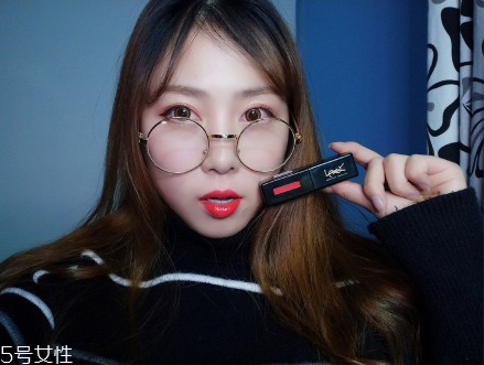 ysl圣羅蘭黑管唇釉哪個(gè)顏色好看？持久度加分