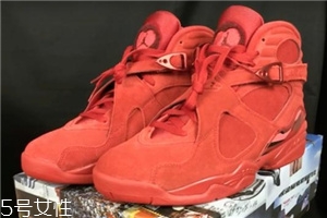 air jordan 8 valentines day情人節(jié)限定款發(fā)售時間_實(shí)物細(xì)節(jié)