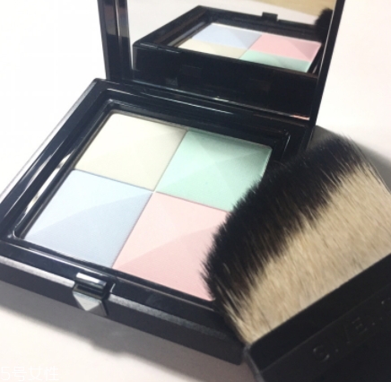 紀梵希粉餅哪款好？小羊皮四宮格啞光粉餅你站哪一款