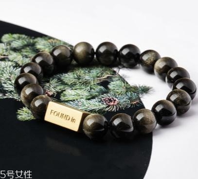 金曜石手鏈戴哪只手？金曜石手鏈這樣戴