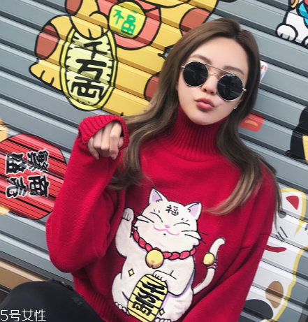 紅色毛衣什么款式好看？新年運(yùn)勢全靠它