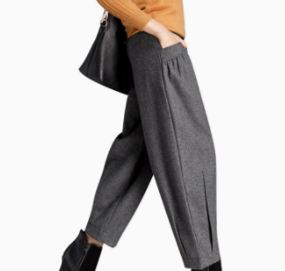毛呢褲子怎么搭配？盤點毛呢褲子所有褲型搭配