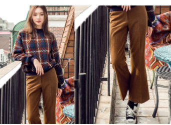 毛呢褲子怎么搭配？盤點毛呢褲子所有褲型搭配