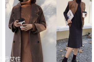 長款毛衣怎么搭配外套？六款毛衣連衣裙怎么搭都好看