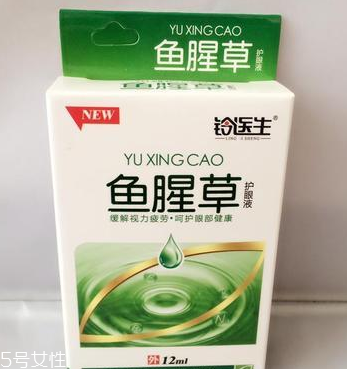 魚腥草滴眼液可以滴耳朵嗎？
