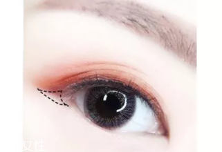 棕色眼影怎么畫好看？作為最后的暈染色