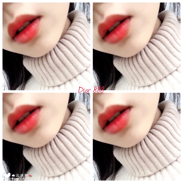 迪奧888口紅專柜價(jià)格多少錢 超級美的紅偏橘顏色