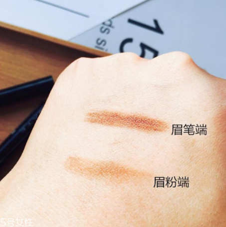 Kate眉筆哪個顏色好看？自然茶色很洋氣