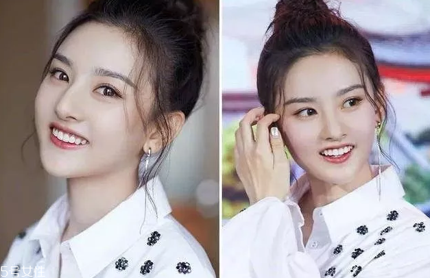 寬額頭適合什么劉海？2018額頭寬劉海圖片