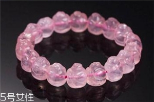 粉水晶手鏈一般多少錢？價值取決于成色