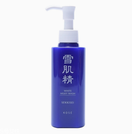 雪肌精洗顏乳適合什么膚質(zhì)？宜油性皮膚