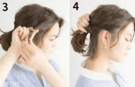 頭發(fā)短怎么扎好看？6個(gè)步驟讓短發(fā)有型又可愛