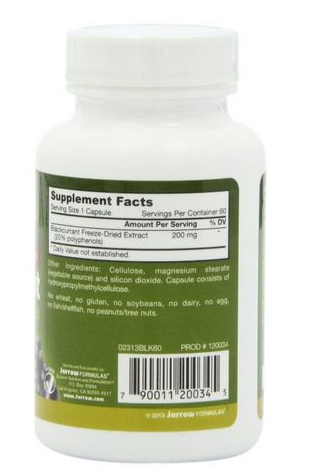 jarrow formulas黑加侖精華膠囊怎么樣？
