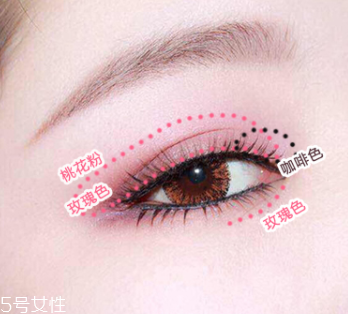 桃花妝用什么眼影好？3重色彩打造迷人眼妝