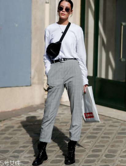 煙管褲搭配什么上衣？拯救粗腿的秘密武器