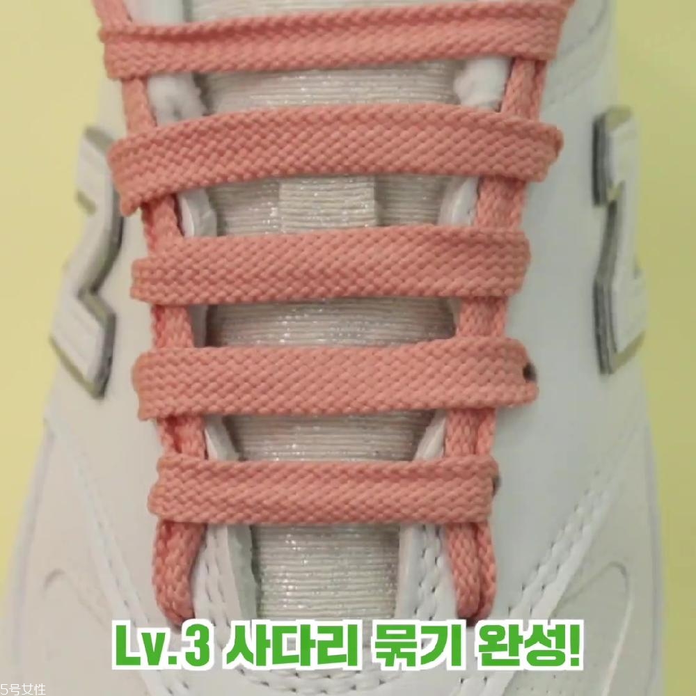 鞋帶梯形系法圖解 梯形鞋帶的系法圖解 鞋帶梯形系法圖解 梯形鞋帶的系法圖解